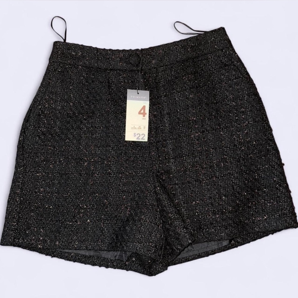 Primark Black High Waist Women Shorts